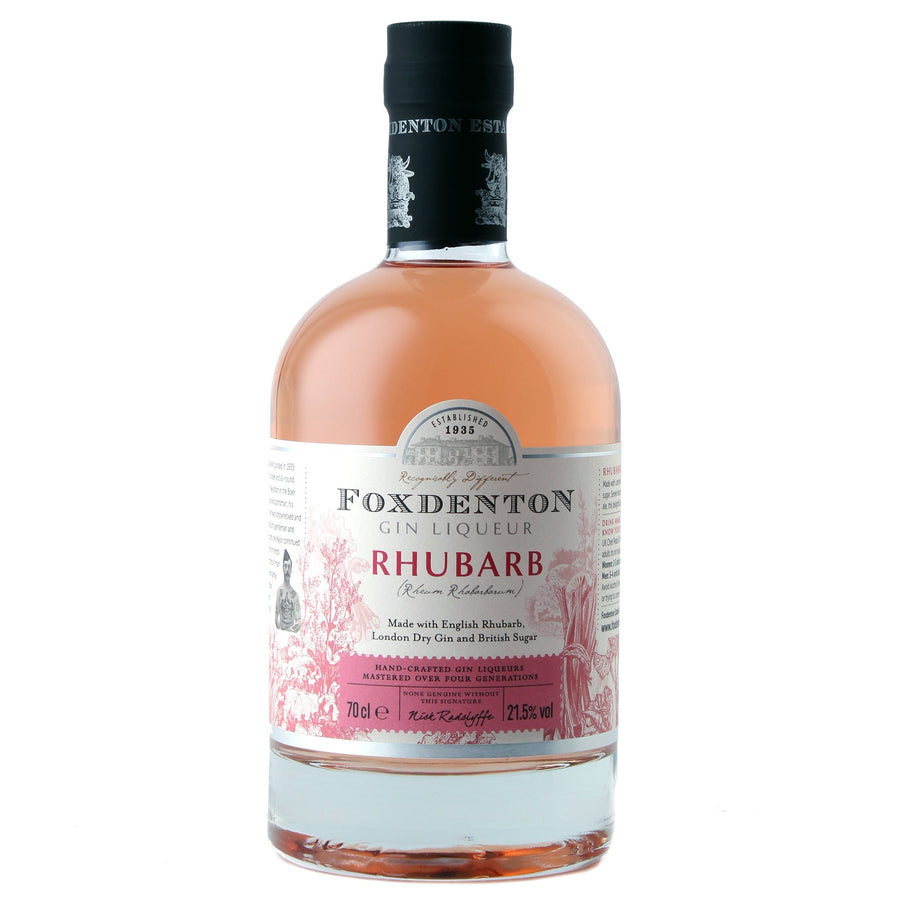 Foxdenton Rhubarb Gin 21,5% - Sæsonvine
